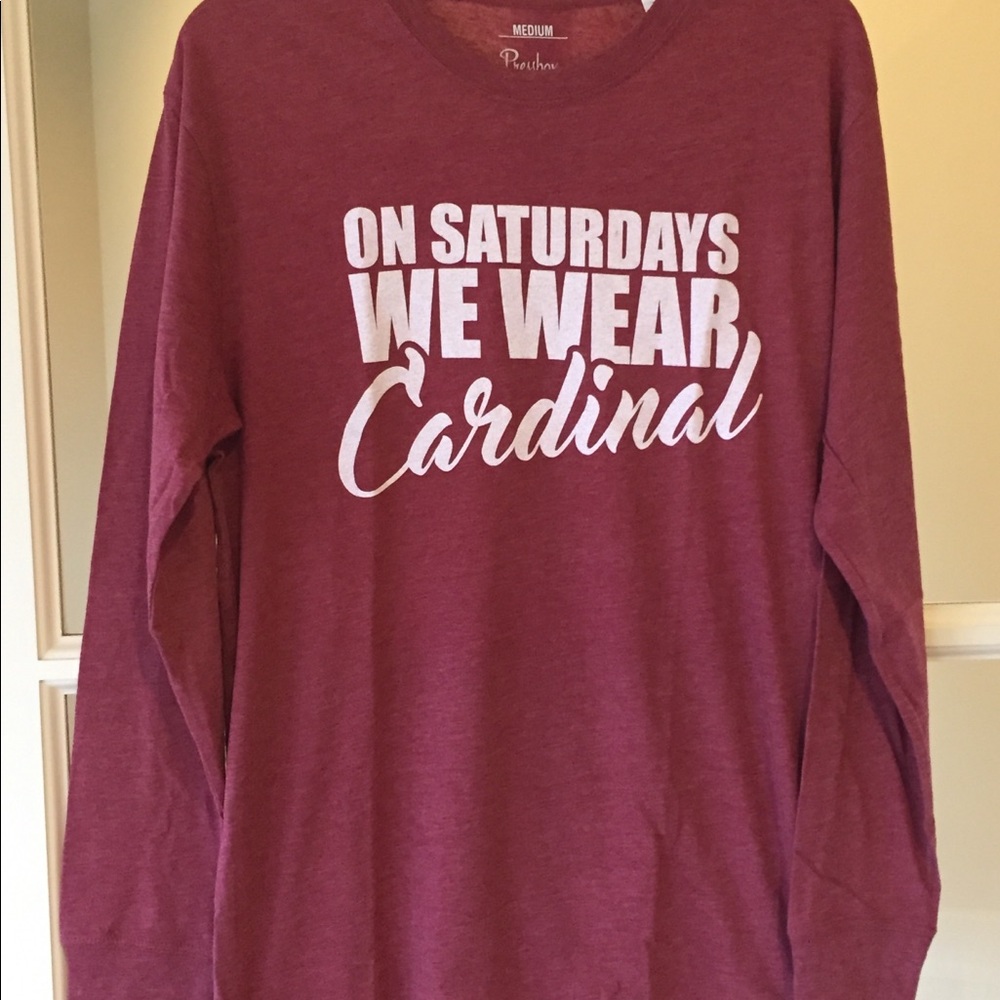 Arkansas Razorbacks Shirt long sleeve mens M red